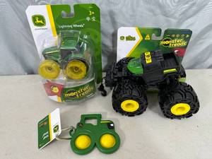 New John Deere Monster Treads Toys with Lights and Sounds