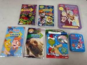 New Travel Games, Coloring Books, Etc