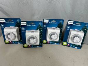 4 New Philips Programmable Light Timers