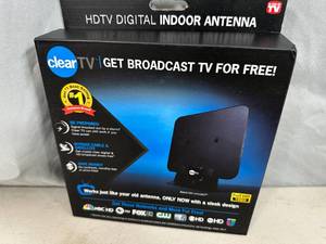 New ClearTV HDTV Digital Indoor TV Antenna