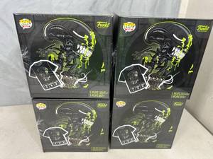 4 New Alien 40th Anniversary Funko Pop Size Large T-Shirt Collector Sets