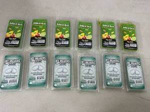 12 New Mike & Ike and Ice Breakers Mints Wax Melts