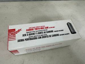 New Milwaukee Carbide Tooth Hole Saw 1 -18