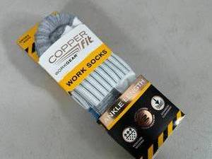 3 New Pair of Copperfit Work Socks