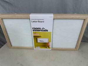 New Message Board with Letters