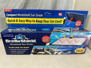 New Brella Shield Compact Windshield Sun Shade