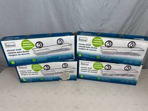 4 New Homz Suction Cup Shower Shelf