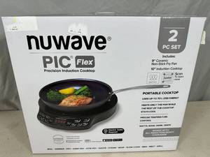 New Nuwave Flex Precision Induction Cooktop with Frying Pan