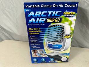 New Arctic Air Grip Go Cordless Evaporative Air Cooler