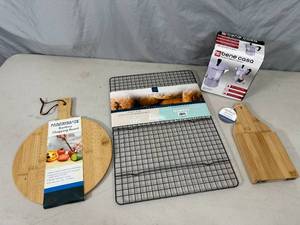 New Cooling Rack, Chopping Board, Espresso Maker, and More