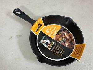 New 6 inch Cast Iron Skillet