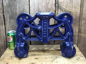 lot 113 image: Vintage Restored PORTER 43 Barn Trolley