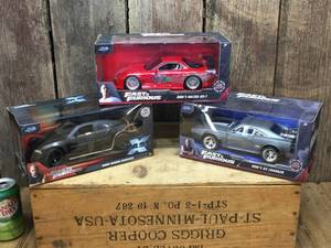 lot 170 image: 3 JADA Fast & Furious Die Cast Cars