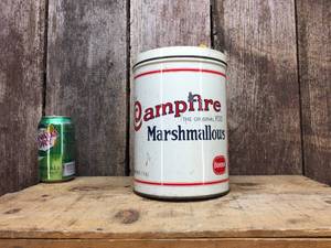 lot 197 image: Vintage Campfire Marshmallows Tin