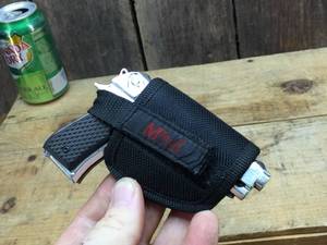 lot 205 image: Pistol Theme Boot Knife - MTech Ballistic
