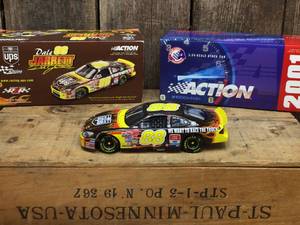 lot 240 image: Action Dale Jarrett UPS Nascar 124 Die Cast