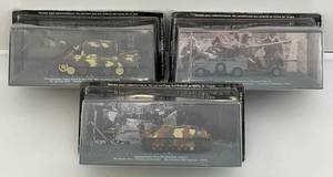 lot 30 image: Misc. Military Vehicles (Most NIB) All Have Crack Or Cut In Plastic Cases Present
