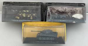 lot 31 image: Misc. Military Vehicles (Most NIB) 2 Crack Or Cut In Plastic Cases Present 1  Loose Piece