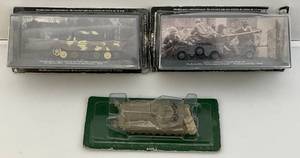 lot 35 image: Misc. Military Vehicles (Most NIB) 2 Crack Or Cut In Plastic Cases Present