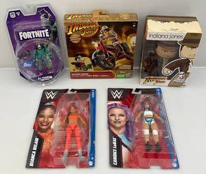 lot 46 image: Misc. Vintage Toys Some (NIB) Including Indiana Jones