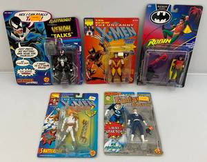 lot 49 image: Misc. Vintage Acton Figure (New On Card  Some Bubbles Loose) & More