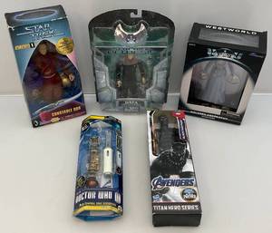 lot 56 image: Misc. Vintage Acton Figure (NIB) & More