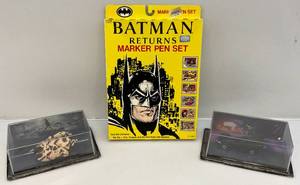 lot 58 image: Misc. Vintage Batman Items Including Die-Cast