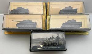 lot 64 image: Misc. Military Vehicles (Most NIB) Loose Pieces Present