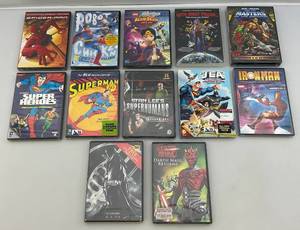 lot 67 image: Misc. Vintage Super Hero DVD Movies (Factory Sealed)