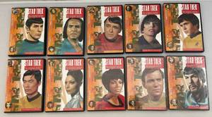 lot 70 image: Misc. Vintage STAR TREK The Original Series #11 - 20 DVD Movies ( 19 & 20 Factory Sealed)