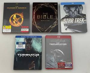 lot 75 image: Misc. Vintage Blu-Ray Movies Including HUNGER GAMES & More (Factory Sealed)