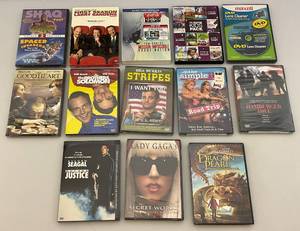 lot 84 image: Misc. Vintage DVD Movies (Factory Sealed)