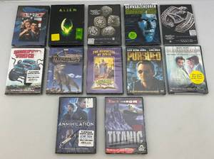 lot 224 image: Vintage DVD Movies (Factory Sealed)