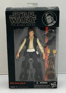 lot 6 image: STAR WARS Black Series  #08 HAN SOLO Action Figure Set (NIB)