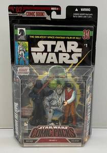 lot 12 image: 2006 Star Wars Comic Packs (Star Wars #1 DARTH VADER & REBEL OFFICER (NIB)