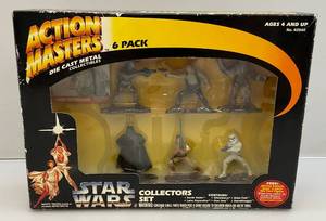 lot 14 image: 1994 Kenner Action Masters Die Cast Metal Collectibles 6 Pack (NIB) Missing UPC