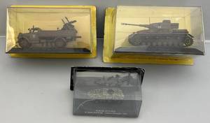 lot 20 image: Misc. Military Vehicles (Most NIB) Loose Pieces Present