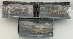 lot 23 image: Misc. Military Vehicles (Most NIB) 1 Cut In Plastic Case