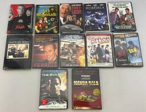 lot 90 image: Misc. Vintage DVD Movies (Factory Sealed)
