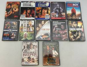lot 93 image: Misc. Vintage DVD Movies (Factory Sealed)