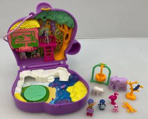 lot 120 image: Polly Pocket Elephant Adventure With Accessories