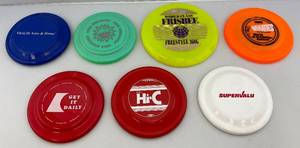lot 121 image: Vintage WHAM-O-Frisbees With Advertisement & More