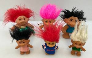 lot 125 image: Misc. Vintage Trolls & More