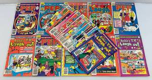 lot 140 image: Misc. 60 Cent Cartoon Comics Including  JUGHEAD & More (Some Have Date Stamp Present On Cover)