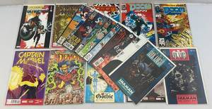lot 154 image: Misc. Comics Including Captain Marvel And More (Bagged & Boarded)