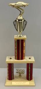 lot 168 image: 1998 Car Show Trophy With Camaro On Top 22