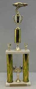 lot 183 image: 1988 World Of Wheels (Schmidt Beer) Car Show Trophy 31