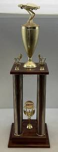 lot 190 image: 1987 Back To The 60s Car Show Trophy With Camaro On Top 29