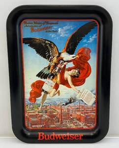 lot 207 image: 1987 Budweiser Tin Serving Tray (Very Nice)