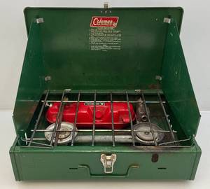 lot 223 image: Vintage Coleman 425E Camp Stove
